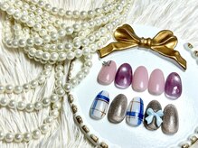 プラスチッタ(hair make salon plus citta')/チェックネイル