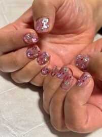 ホロフラワーマグネット