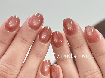 トゥインクルネイル(Twinkle Nail)/マグネットラメラインネイル