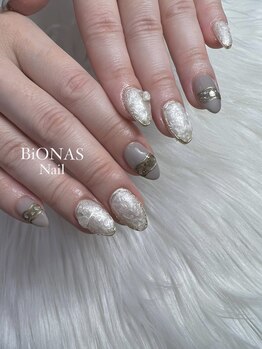 ビオナス 苫小牧店(BiONAS)/シルク質感nail