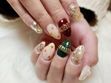 ネイルサロン ジュノ(JUNO)/xmasサンプル 担当ちひろ