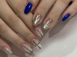 個性派ネイル