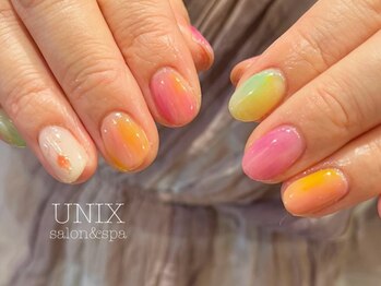 ユニックス サロンアンドスパ UNIX Salon&Spa 浦和美園店の写真/パラジェル登録サロン☆爪にお悩みの方はパラジェルがオススメ！パラジェルワンカラーorグラデ 新規7900円
