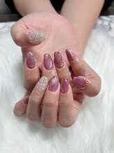 エスポアール 新富町店/マグネットデザインネイル♪