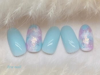 マーブルネイル/パラジェル/銀座