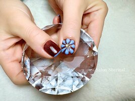 ぷっくりお花