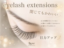 リュクス アイラッシュ アンド ビューティー 横浜店(Luxe eyelash & beauty)/フラットラッシュ120本