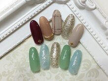 ティーエヌ 本厚木店/秋ネイル☆6000円【6600円税込】