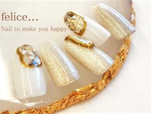 ネイルサロン フェリーチェ(felice)/【定額ネイル】¥7980