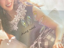 アインネイル(Aing nail)/☆クリア×ニュアンスnail