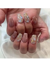 ネイルアンドアイラッシュヴィーナ ゆめタウン廿日市店 (Nail&EyeLash Vina)/キラキラネイル