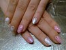 【hand】定額ネイル ¥６５００　シンプルキラキラコース