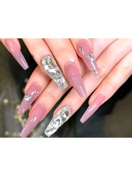 長さ出しのできるサロン