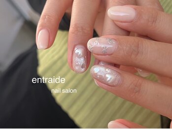 アントレッド(entraide)の写真/持込デザインやお任せデザインも自由に楽しめるのはつけ放題メニューならでは♪