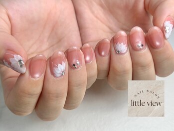 リトルビュー(little view)/・水光マグ×手描きフラワー