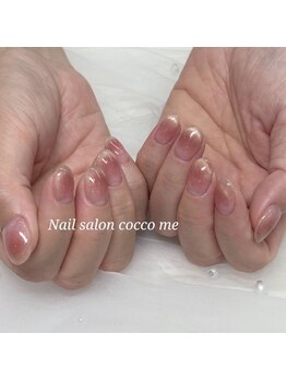 コッコミー 石山店(cocco me)/チーク×マグネットグラデ