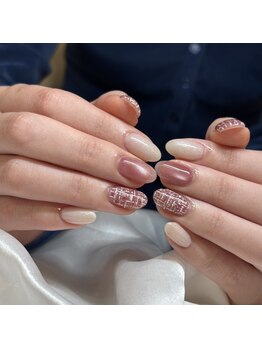 アイリッシュネイル 久屋大通店(Irish Nail)/ツイードネイル