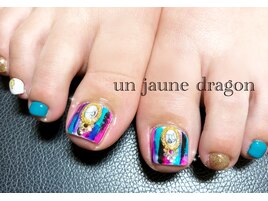 カラフル☆フットネイル