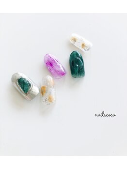 ネイルズ ココ(nails COCO)/ ニュアンスネイル☆