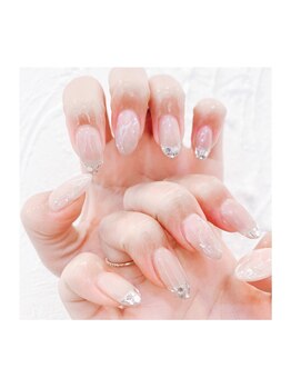 ビューティービースト フォー ネイルアンドアイラッシュ 熊本店(beauty:beast)/ラメフレンチ