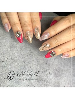 ナシェル(N'chell)/Vカットストーン