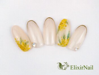 エリクサーネイル 池袋(Elixir Nail)/定額b カジュアル/クーポン使用
