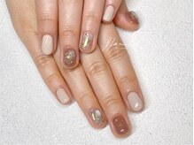 ブランシュ(BLANCHE)/天然石ネイル