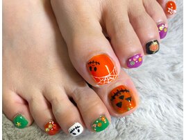 ハロウィンネイル♪