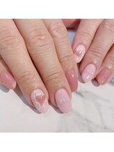 リノ(Lino)/バレンタインネイル