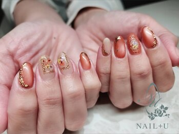 ネイルプラスユウ(NAIL+U)/押し花ネイル