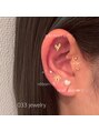 アースコアフュールボーテ ひたち野うしく店(EARTH coiffure beaute) gold×pearl大人可愛いデザインも大人気です！