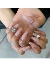 ビー 高槻(be)/ネイルアート/スキニーフレンチ