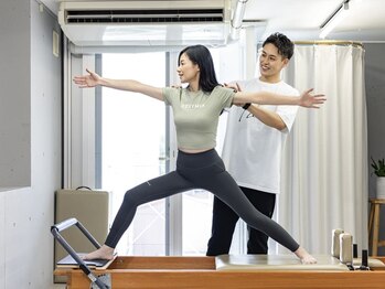イレ 名古屋栄(ile)の写真/９割以上がピラティス初心者★パーソナルマシンピラティスで姿勢改善・不調改善・ダイエット！
