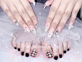 フラッシュグラデX黒チェック