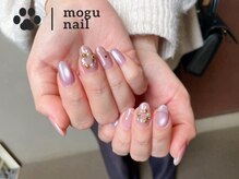 モグネイル(Mogunail)/クリスマスネイル/リースネイル