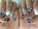 クリスマスネイル￥9200