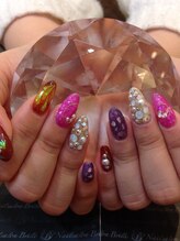 エスフィーネイルサロン ブリーユ(Esfy nailsalon Brille)/シースルーカラーネイル