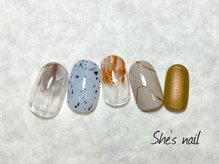 シーズネイル(She's nail)/新規お客様 オフ込み 6500円