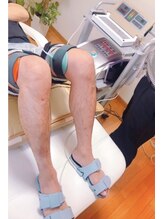 ココネローズ 福津サロン(Cocone Rose)/男性脚の筋トレ中♪太もも効く～