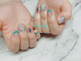 大理石ネイル
