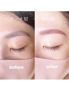 アイズ(i's)/〔美眉WAX×眉カラー〕