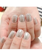 サロン ラーラフ(Salon)/シルバーラメワンカラー