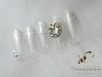 ノーラスリエン(Nolaslien)/クリスマスデザイン 定額ネイル