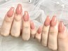 ＜先着5名様平日限定＞美爪*ワンカラー【丁寧ケア込】¥3,960