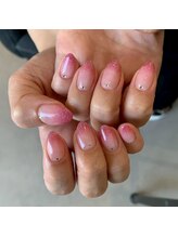 ビー 高槻(be)/ネイルアート/スキニーフレンチ