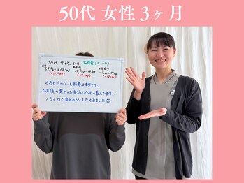 整体なかきど 広川店/50代女性 体重-11.2kg♪