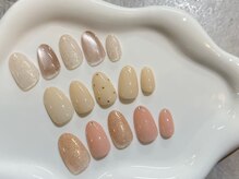 豊富なサンプルから選べるオフィスネイル♪