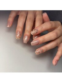 自爪風ネイル/埋め尽くしネイル