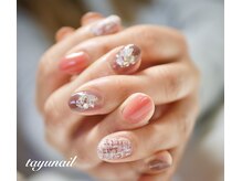 たゆ ネイル(たゆnail)/ツイードネイル