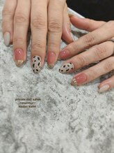 プライベート ネイルサロン マーマ(murmur)/牛柄ネイル
